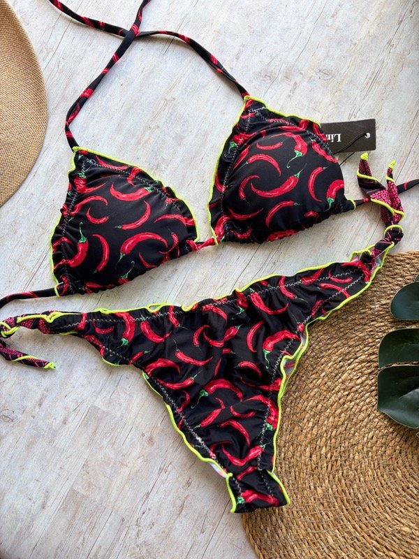 Producto - Bikini art 30032 rojo y negro