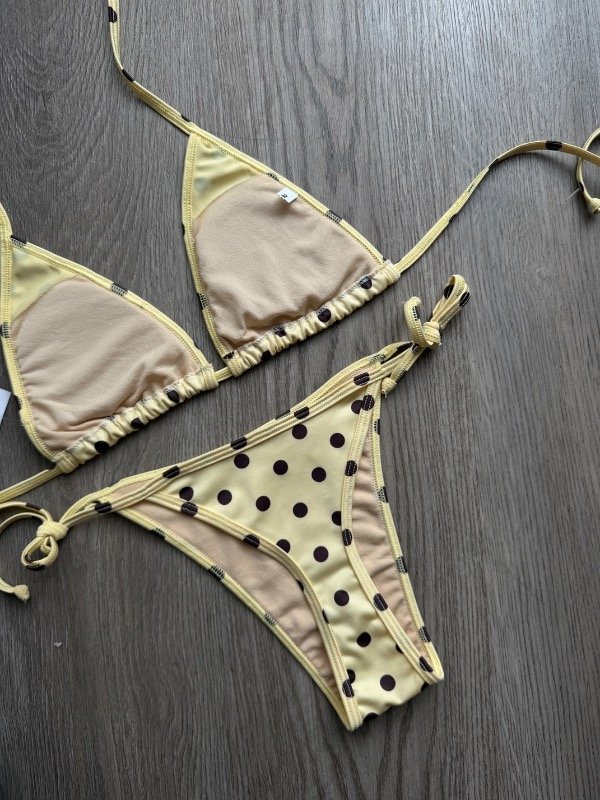 Producto - Bikini Polka Dot amarilla - 2