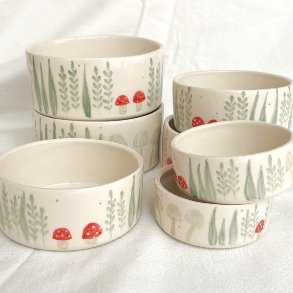 Producto - Cuenco Cilindro Honguitos