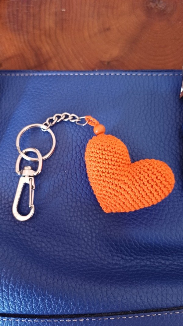 Producto - Multiuso Corazón Inclinado Naranja - Multipurpose Orange Inclined Heart
