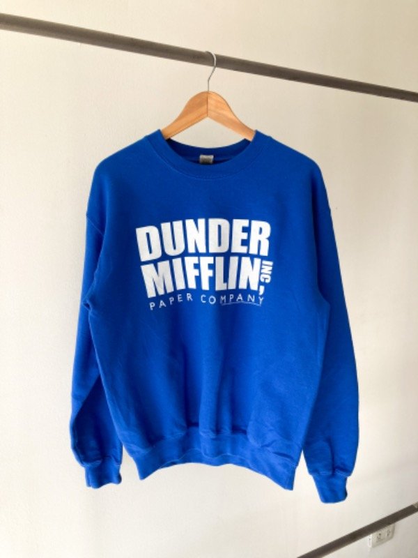 Buzo The Office Dunder Mifflin Azul