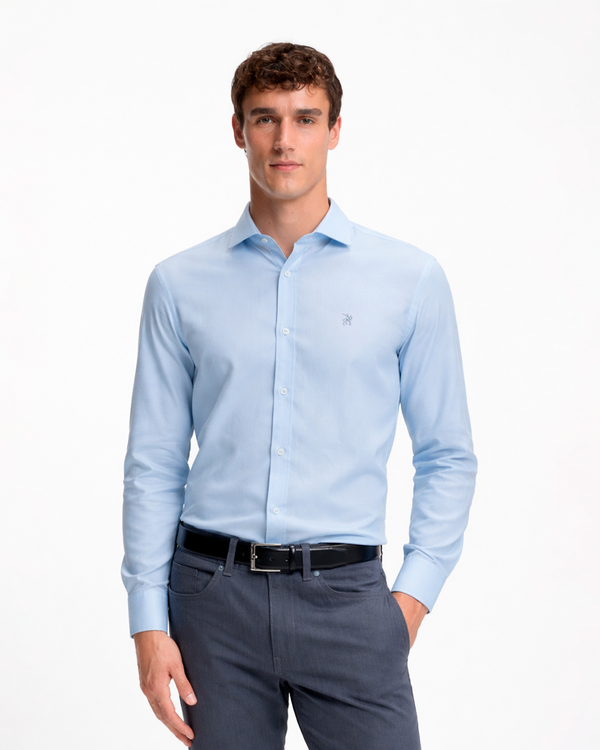 Producto - 2277 - Camisa Batista Logo sin Bolsillo