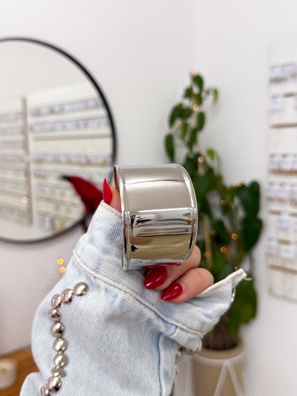 Producto - Brazalete plateado ancho