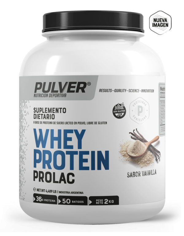 Producto - Prolac Protein Proteína de suero 2Kg  Pulver Sin Tacc