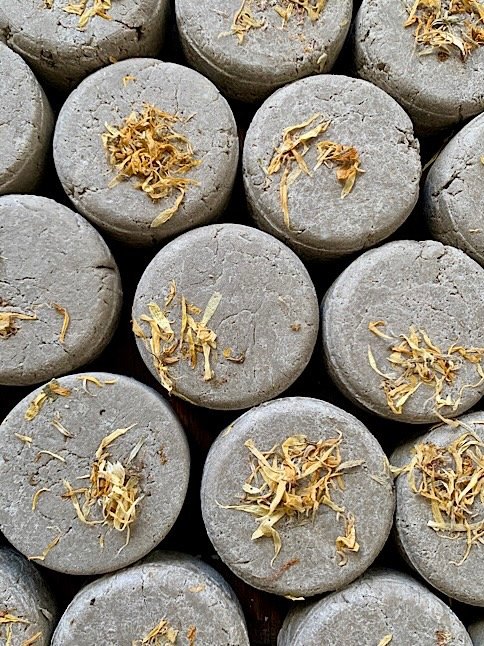 Producto - Shampoo Sólido de Cabello Normal Lavanda y Caléndula