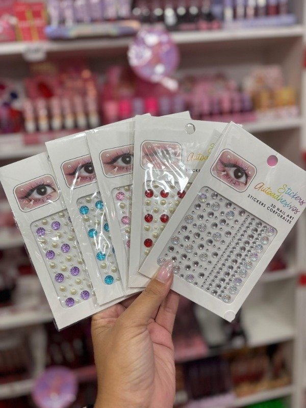 Producto - STICKER STRASS 3D NAILS ART COD 427457