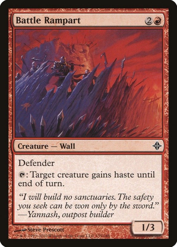 Producto - Battle Rampart  Rise of the Eldrazi