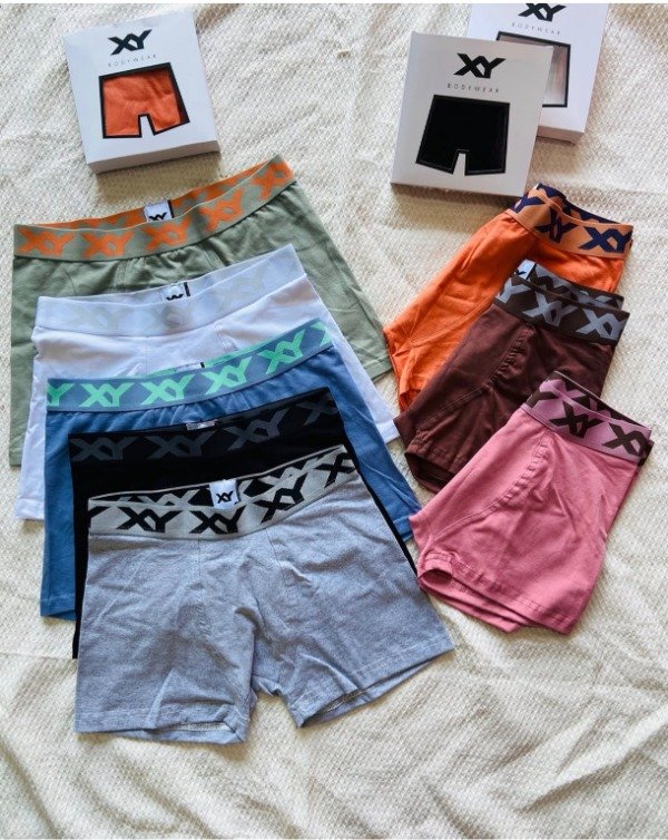 Producto - Art 1387 Boxer XY lisos  Algodón premium 100 por ciento