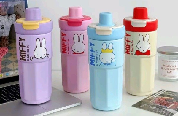 Producto - Vaso de acero cute rabbit