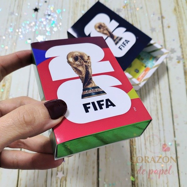 Producto - CAJA FOSFORERA Figuritas Mundial