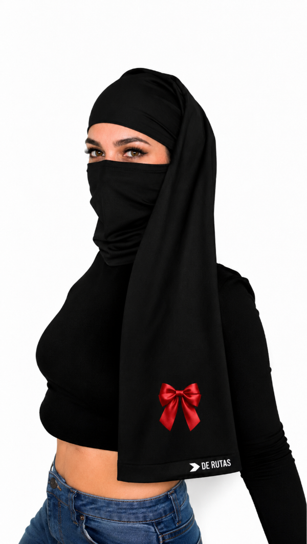 Producto - Balaclava Design Moño Rojo - 0