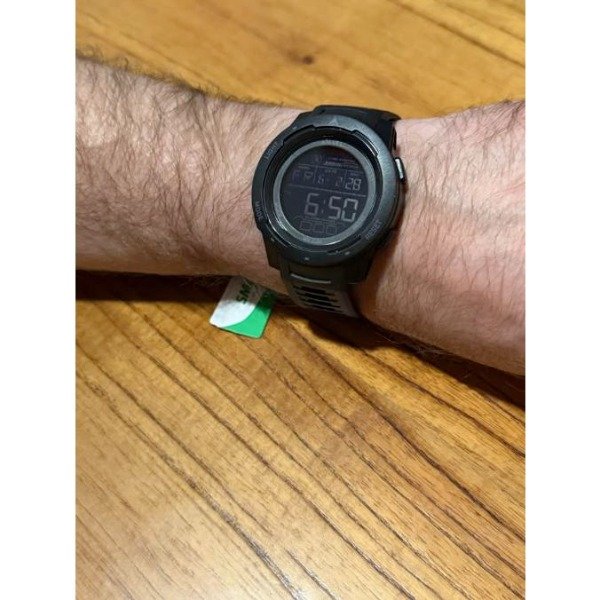 Producto - Reloj para hombre deportivo digital negro con luz - 1