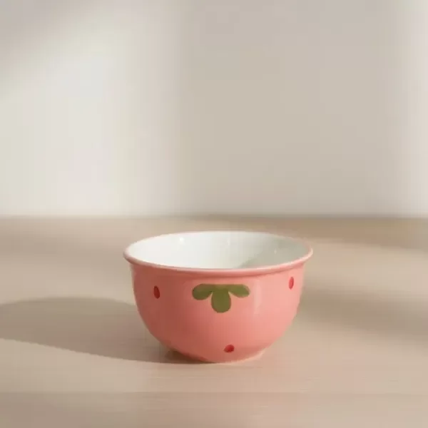 Producto - Compotera Porcelana Frutilla