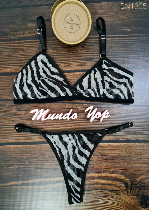 Producto - Conjunto Cebra Tul