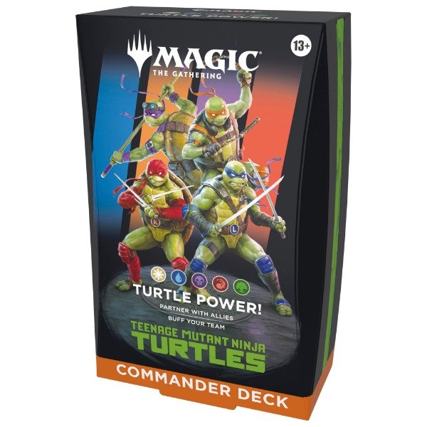 Producto - Teenage Mutant Ninja Turtles Commander Deck: Turtle Power