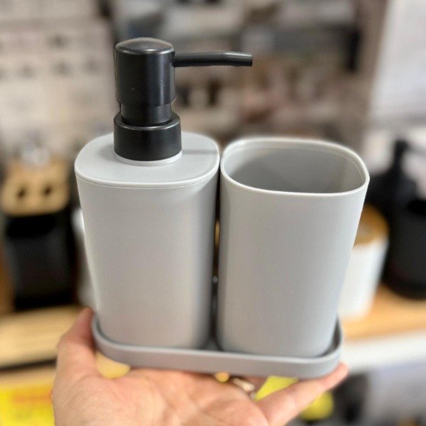 Producto - Set X3 Baño Gris CA6227