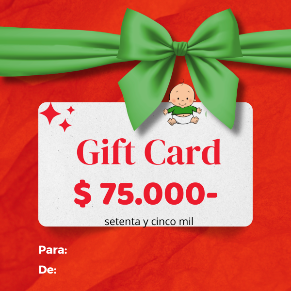 Producto - GIFT CARD 75000