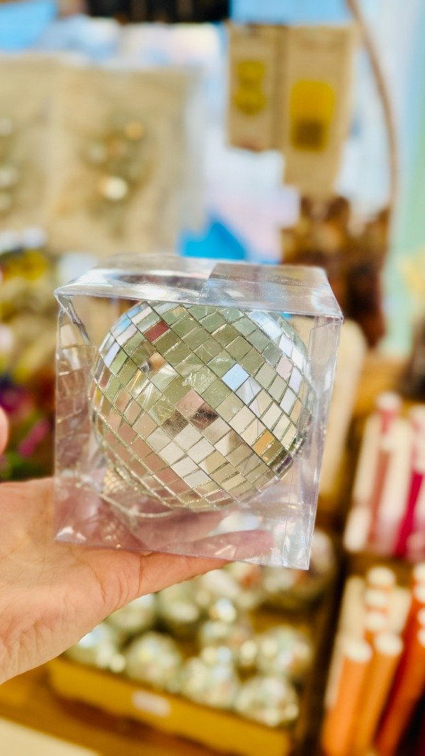 Producto - Esfera disco 10cm para decoración