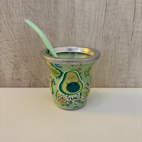 Producto - Mate de vidrio Paltas