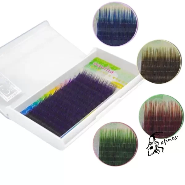 Producto - EXTENSION NAVINA 0.10C MIX COLOR PUNTA AZUL