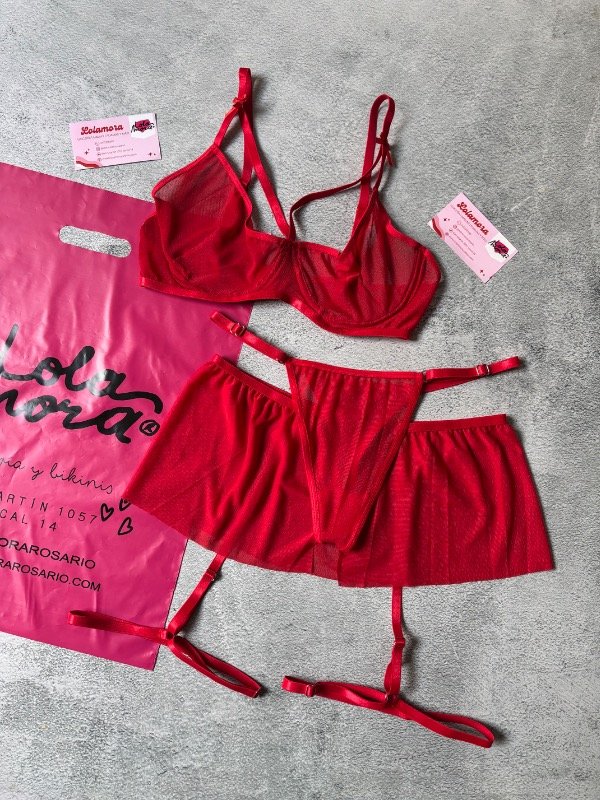 Producto - CONJUNTO KAROL ROJO - 7
