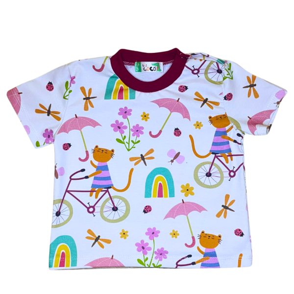 Producto - Remera Gata en bici