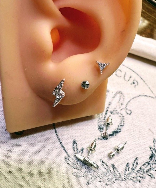 Producto - Aros plateados x 3 (1)