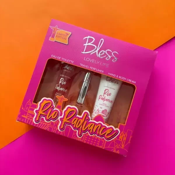 Producto - Kit Fragancia Perfume + Crema + Perfumero Bless