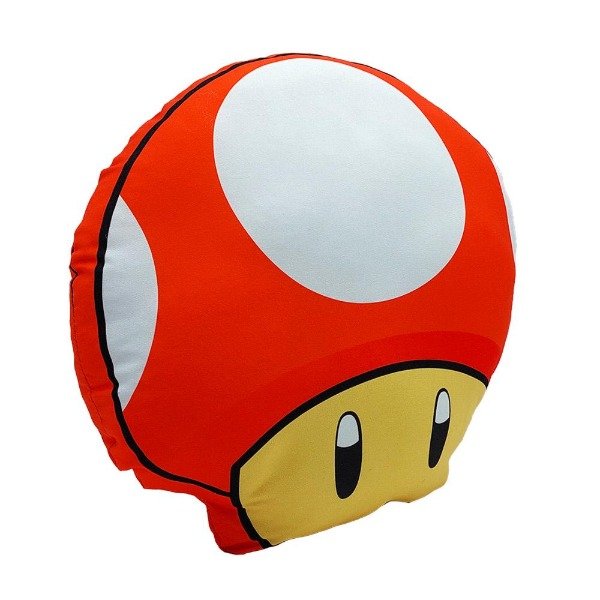 Producto - Almohadón con forma Hongo Super Mushroom - Super Mario Bros