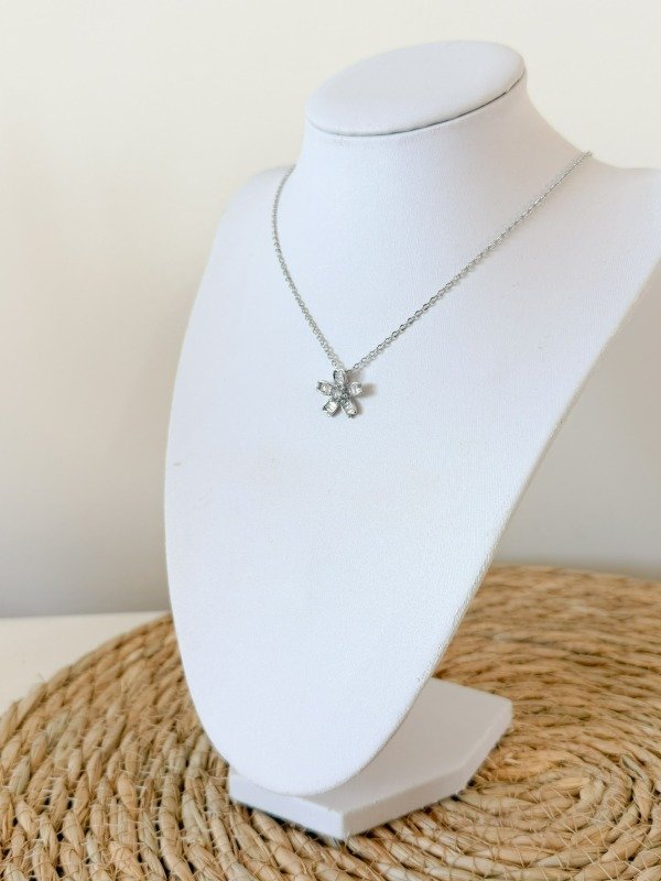 Producto - Collar Flor Strass - 0