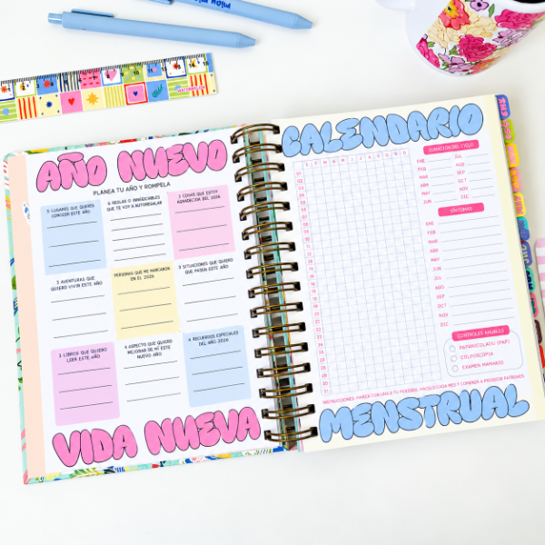 Producto - AGENDA LILAS - Semana a la vista DOCENTE - 5