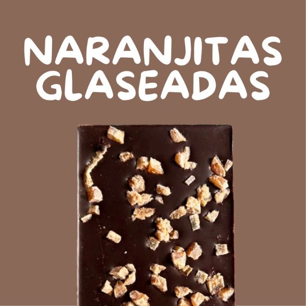 Producto - Semiamargo con Naranjitas Glaseadas - 0