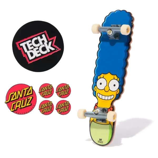 Producto - Tech Deck Patinetas Miniatura Santa Cruz The Simpsons