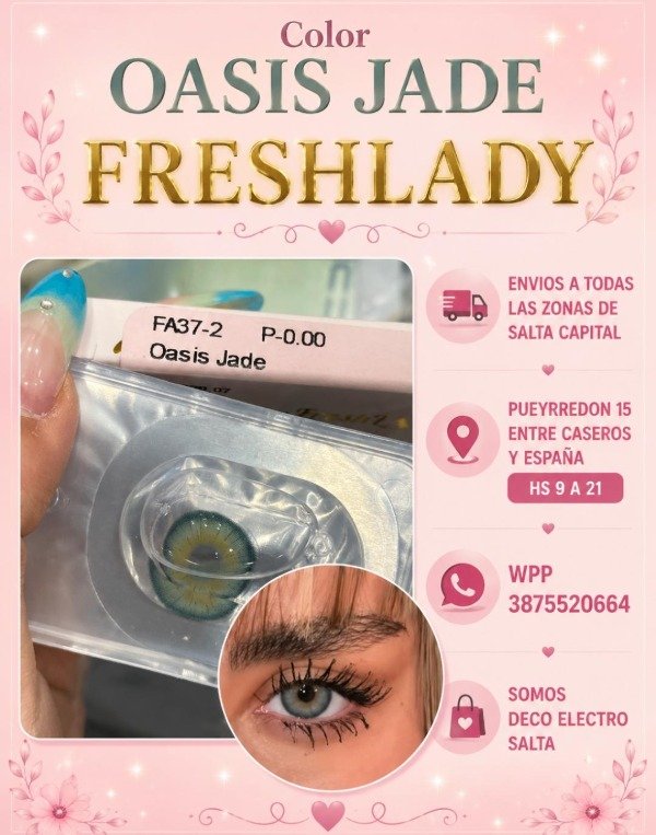 Producto - Oasis jade FRESHLADY lente de contacto