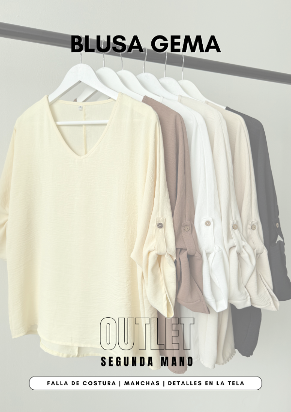 Producto - OUTLET - Blusa GEMA