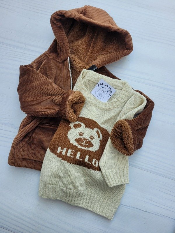 Producto - CAMPERA TEDDY CHOCO - transferencia 19.550 - 3