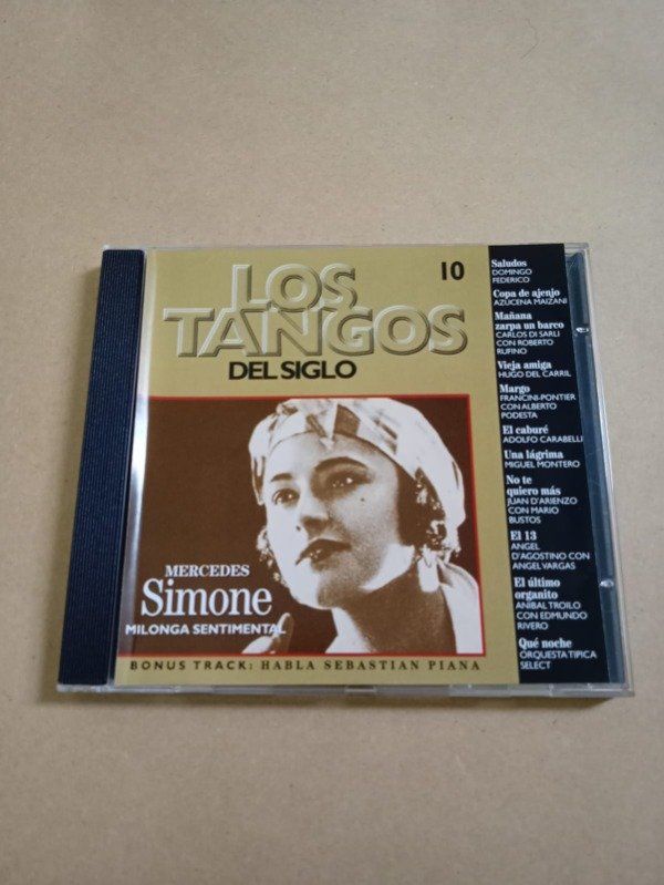 Producto - Los tangos del siglo #10 - Mercedes Simone - Perfil 2000 - 0