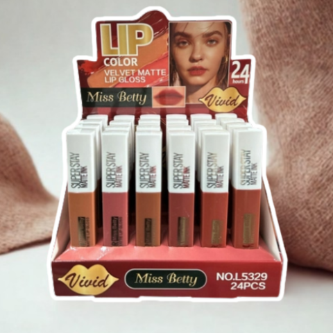 Producto - LABIAL LÍQUIDO SUPER STAR MATTE MISS BETTY 1