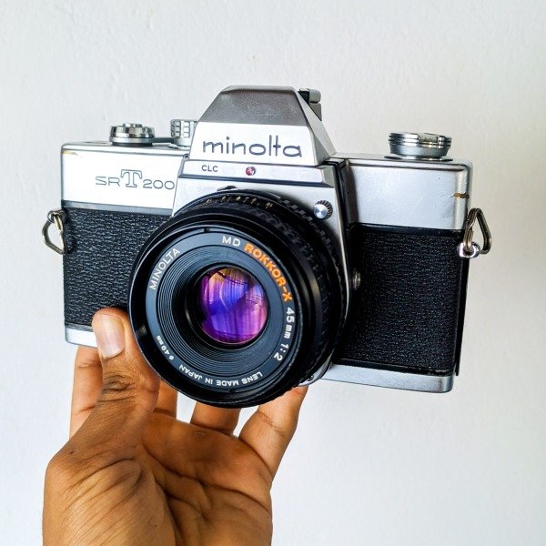 Producto - Minolta srt 200 + Rokkor 45mm f2