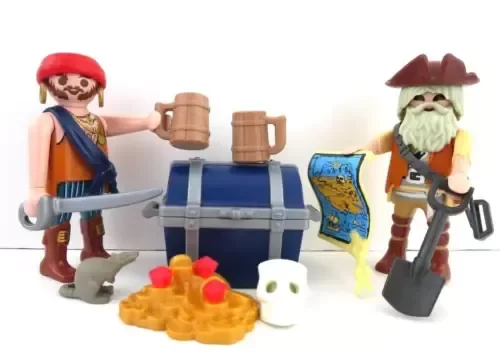 Producto - Piratas con Tesoro - set x 2 - Playmobil
