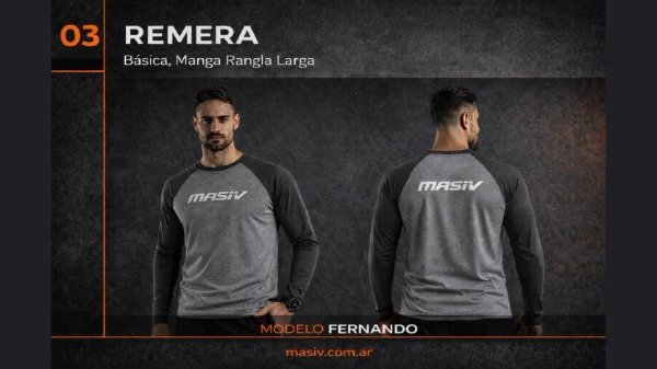 Producto - Remera raglán manga larga