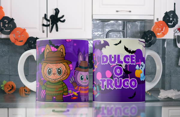 Producto - TAZAS HALLOWEEN LABUBUS