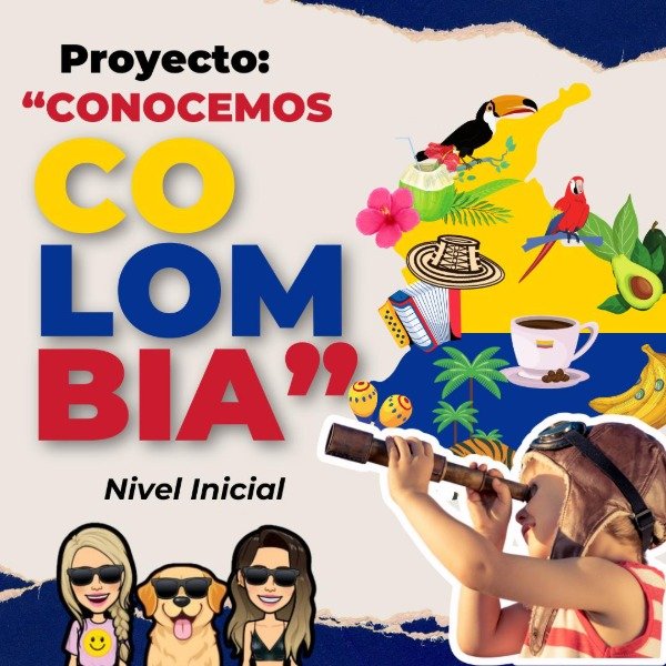 Producto - PROYECTO. CONOCEMOS COLOMBIA.  NIVEL INICIAL