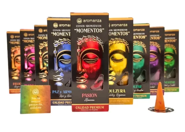 Producto - Conos aromáticos momentos