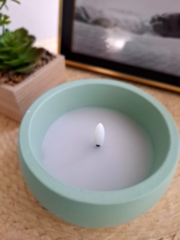 Producto - Vela LED maceta Verde