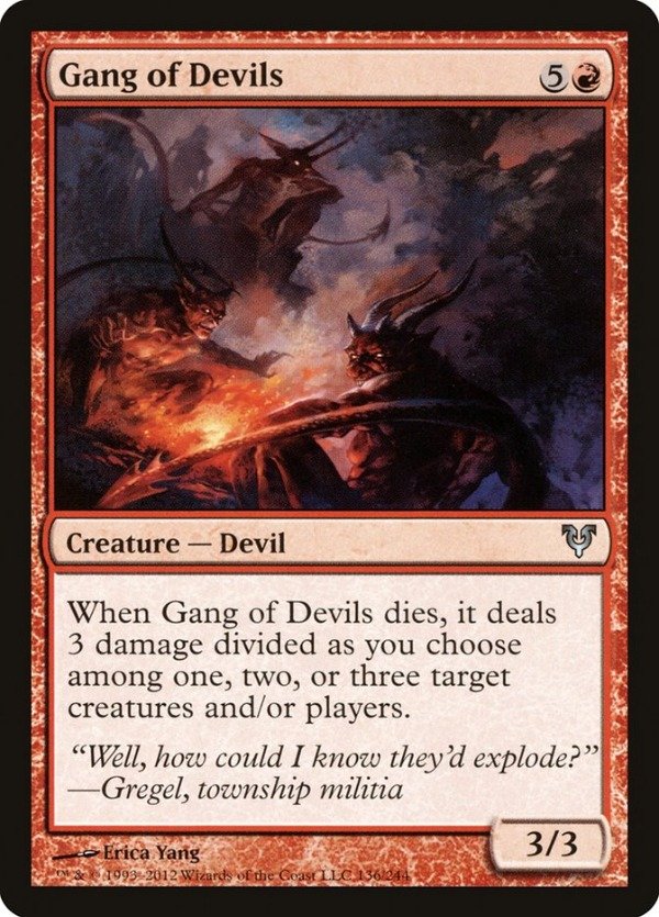 Producto - Gang of Devils  Avacyn Restored