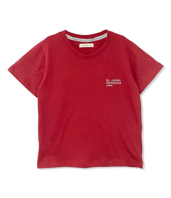 Producto - Remera Roja Fuego