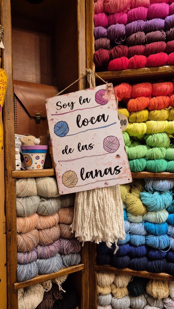 Producto - Chapa soy la loca de las lanas