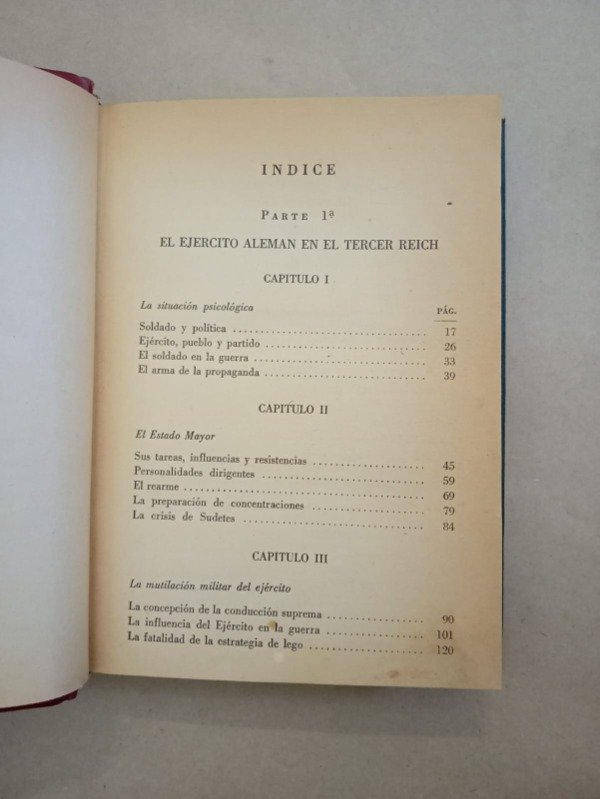 Producto - El ejército alemán bajo Hitler - S. Westphal - SPES 1952 - Tapa dura - 1