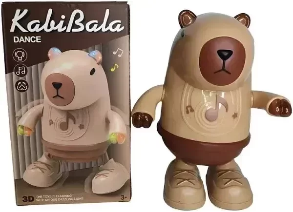 Producto - Capibara Bailarín Juguete A Pila Juego Con Luz Y Sonido